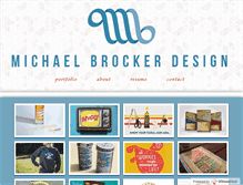 Tablet Screenshot of michaelbrocker.com